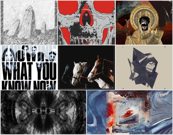 favourite albums 2018 collage